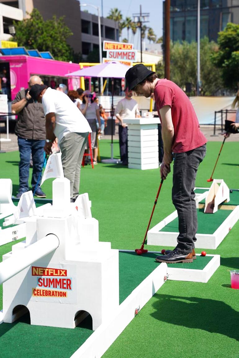 Custom mini golf event by Putt Putt Party Rentals