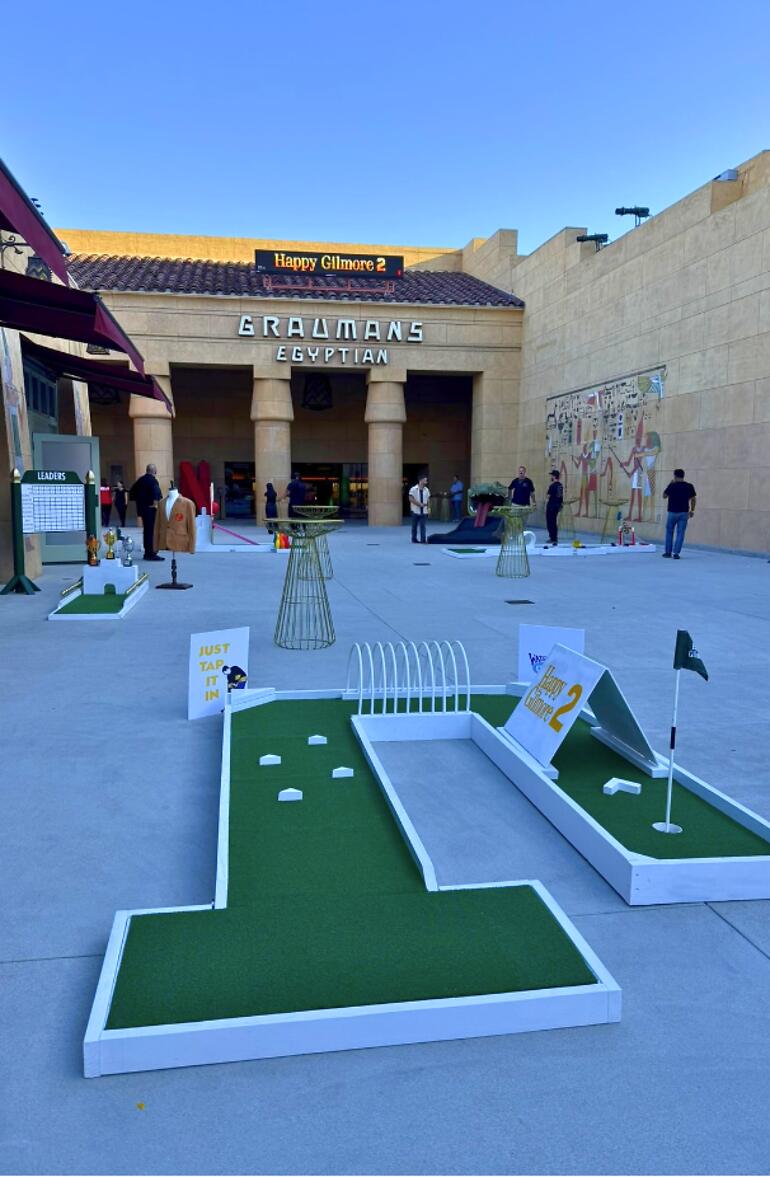 Custom mini golf event by Putt Putt Party Rentals
