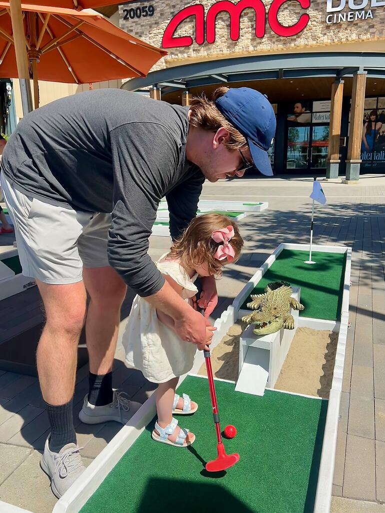 Custom mini golf event by Putt Putt Party Rentals