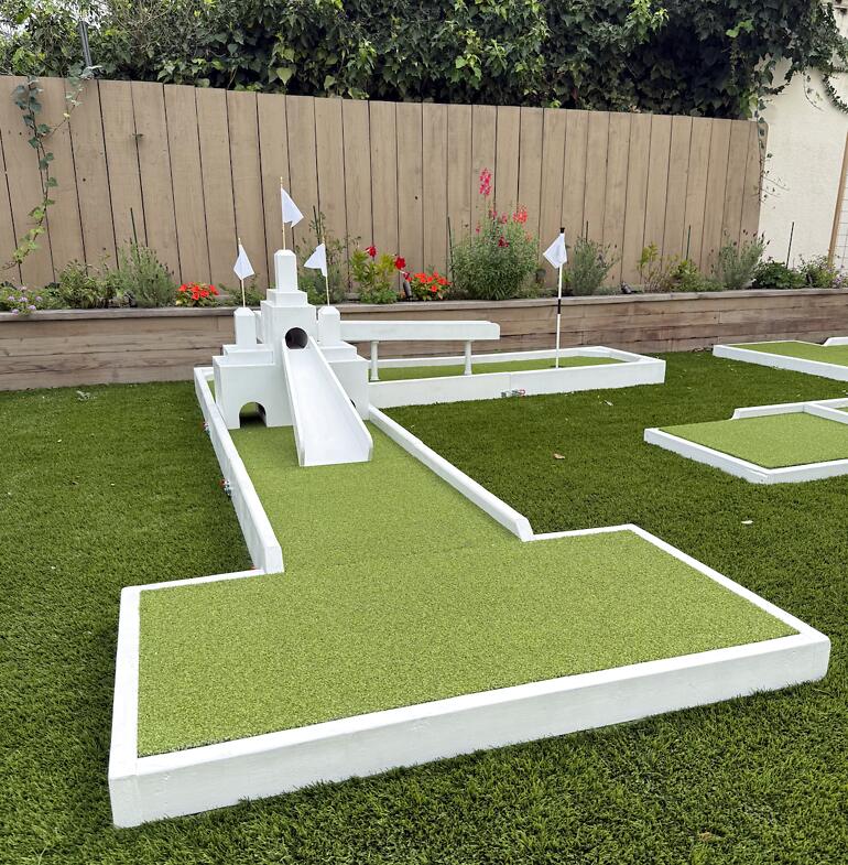 Custom mini golf event by Putt Putt Party Rentals