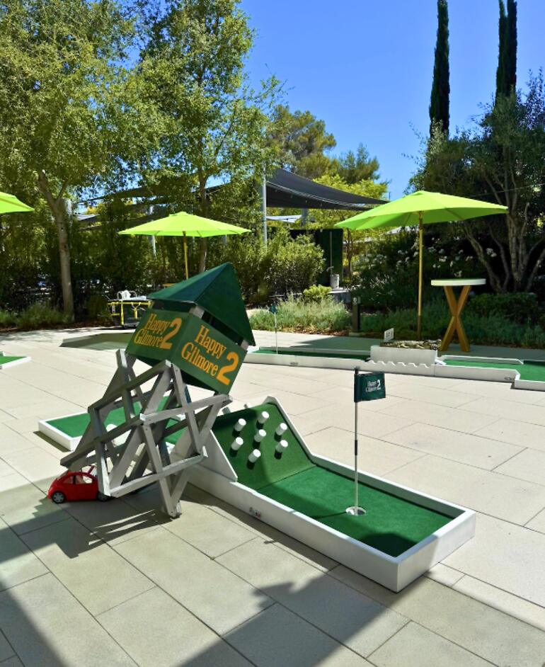 Custom mini golf event by Putt Putt Party Rentals
