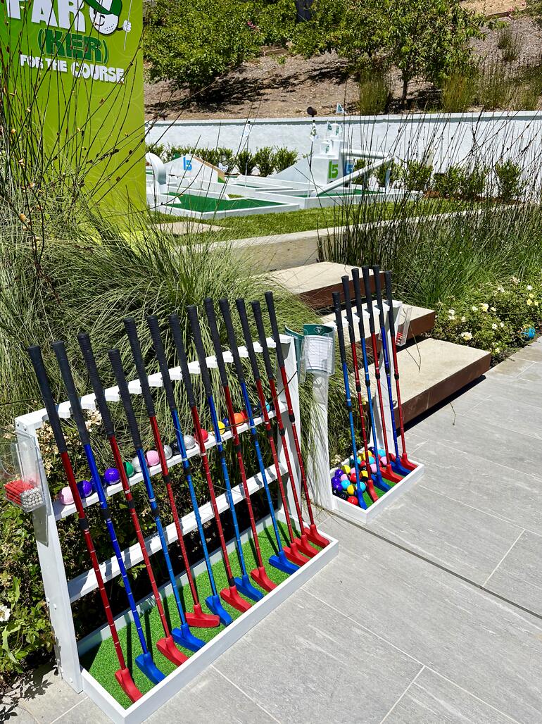 Custom mini golf event by Putt Putt Party Rentals