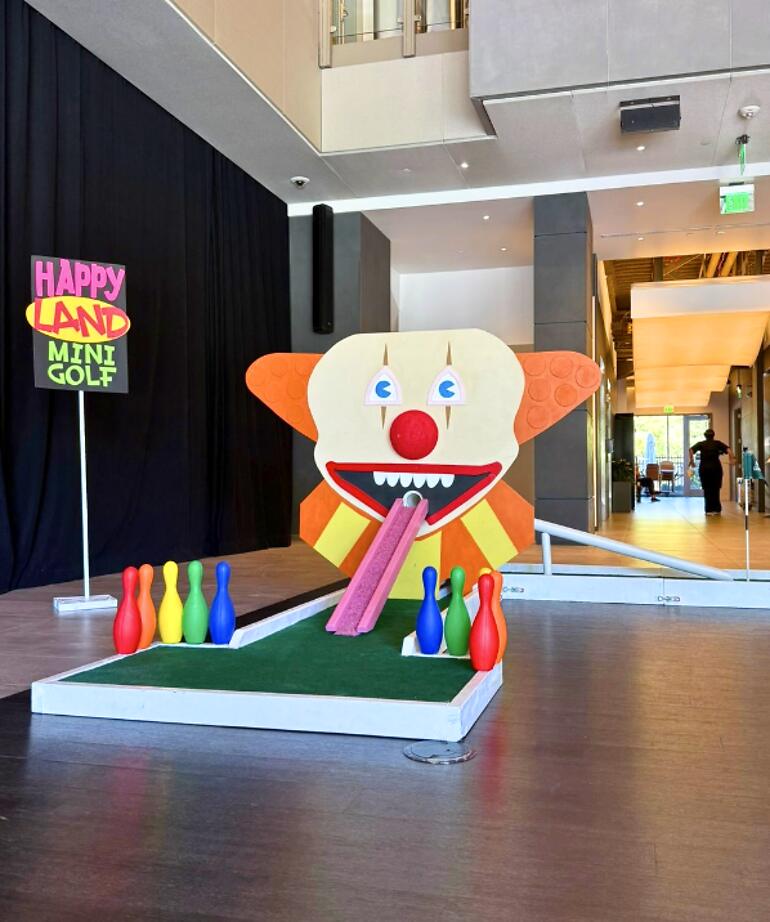 Custom mini golf event by Putt Putt Party Rentals
